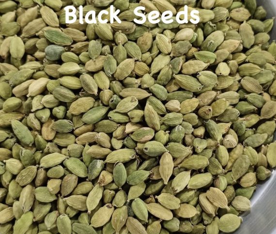 Organic Green Cardamom (Elaichi) - 8mm+ Premium